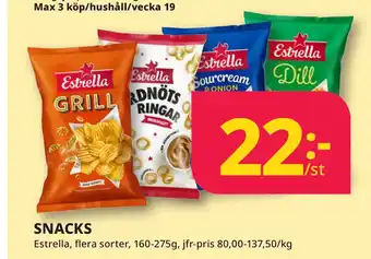 Tempo SNACKS erbjuda