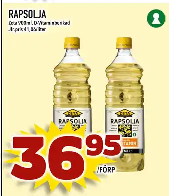 Nya Pulsen RAPSOLJA erbjuda