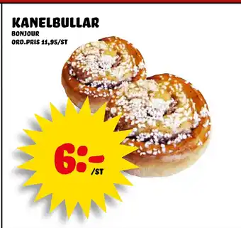 Nelins Kanelbullar erbjuda