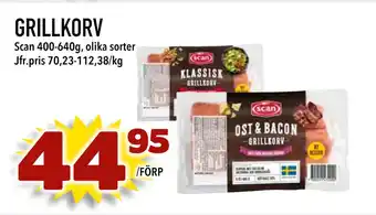 Nelins GRILLKORV erbjuda