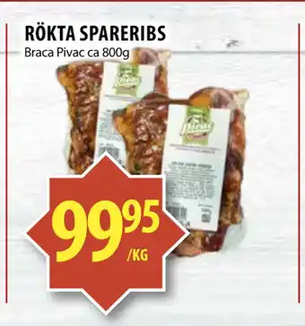 Matvärlden Tensta RÖKTA SPARERIBS erbjuda