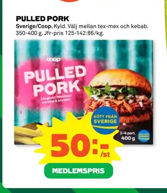 Coop Daglivs PULLED PORK erbjuda