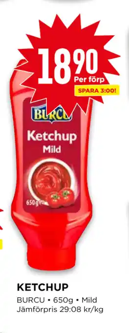 Willys KETCHUP erbjuda