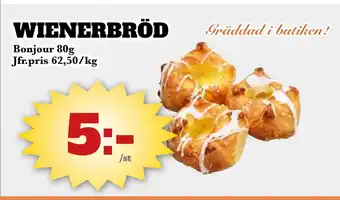 Bonum Matmarknad WIENERBRÖD erbjuda