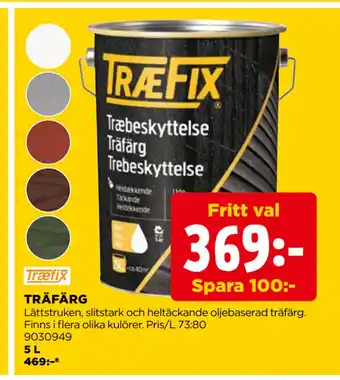 Jem&Fix TRÄFÄRG erbjuda