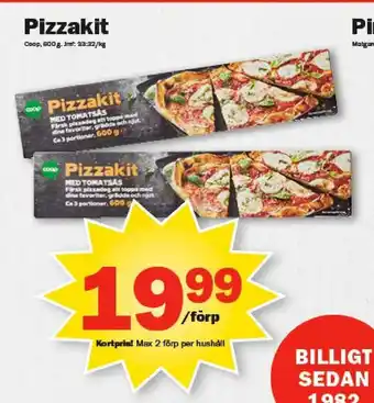 Pekås Pizzakit erbjuda