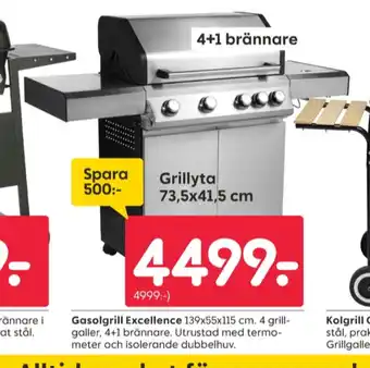 Rusta Cesar gasolgrill erbjuda