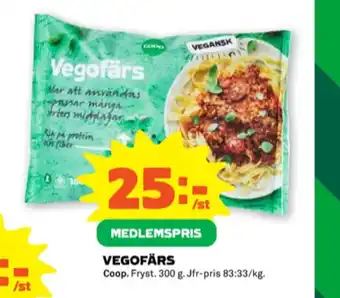 Stora Coop Coop vegofärs erbjuda