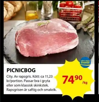 ICA Kvantum PICNICBOG erbjuda