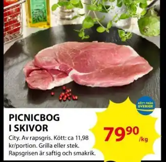 ICA Kvantum PICNICBOG I SKIVOR erbjuda