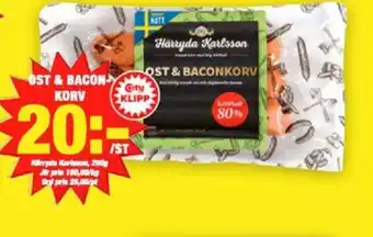 ICA Kvantum OST & BACONKORV erbjuda