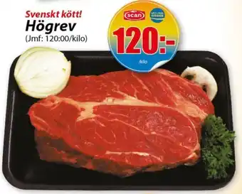 Extra Mjällby Stormarknad Högrev erbjuda