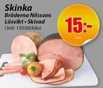 Extra Mjällby Stormarknad Skinka erbjuda