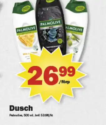 Pekås Dusch Palmolive erbjuda