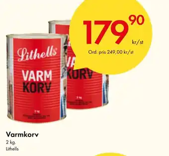 Varmkorv