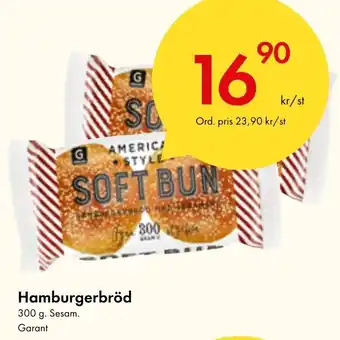 Snabbgross Hamburgerbröd erbjuda