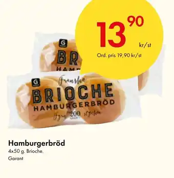 Snabbgross Hamburgerbröd erbjuda