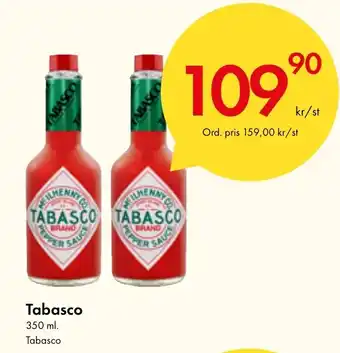 Snabbgross Tabasco erbjuda