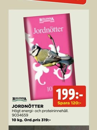 Jem&Fix Jordnötter erbjuda