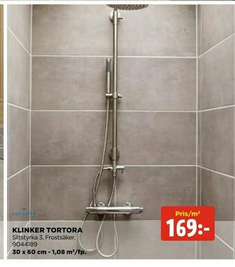 Jem&Fix Klinker tortora erbjuda