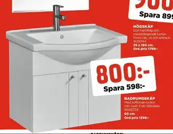 Badrumsskåp