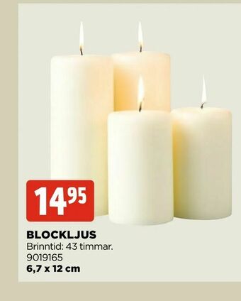 Jem&Fix Blockljus erbjuda