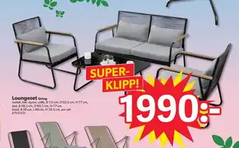 DollarStore Loungeset erbjuda