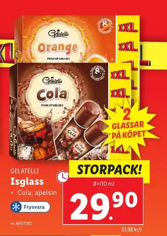 Lidl GELATELLI Isglass erbjuda