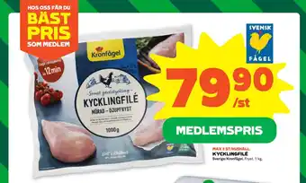 Stora Coop KYCKLINGFILÉ erbjuda