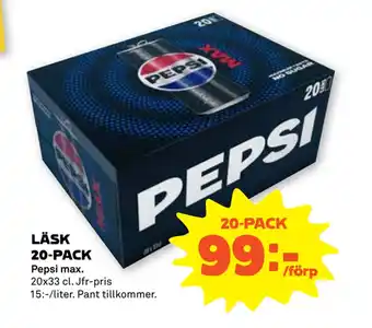 Stora Coop LÄSK 20-PACK erbjuda