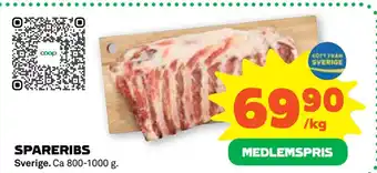 Stora Coop SPARERIBS erbjuda