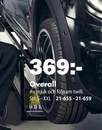 Biltema Overall erbjuda