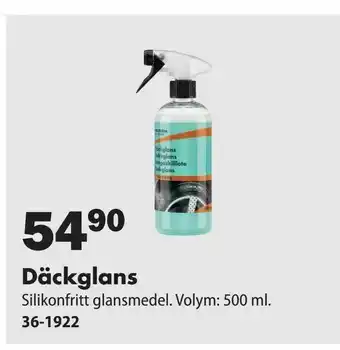 Biltema Däckglans erbjuda