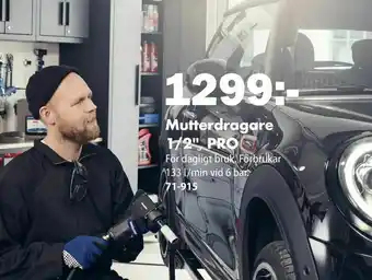 Mutterdragare 1/2" pro