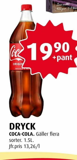 Handlar'n Coca Cola Läskedryck erbjuda