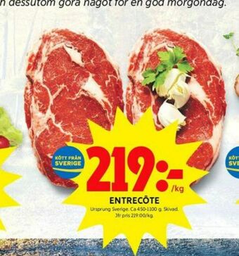 ICA Kvantum Entrecôte erbjuda