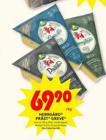 ICA Kvantum Arla Herrgård erbjuda