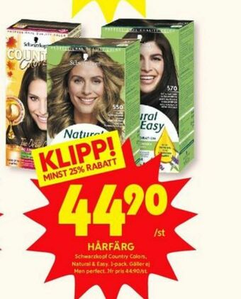 ICA Kvantum Natural & Easy Hårfärg erbjuda