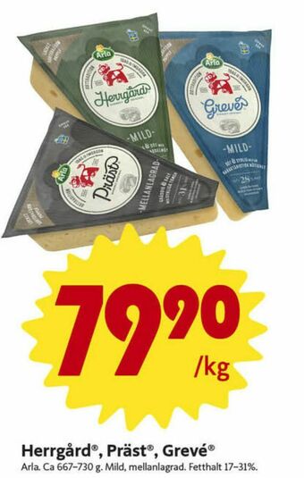 ICA Nära Arla Prästost erbjuda