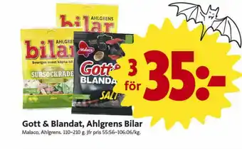 ICA Nära Ahlgrens Bilar Godispåsar erbjuda