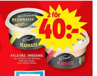 ICA Maxi Eriks bearnaisesås erbjuda