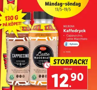 Lidl Milbona iskaffe erbjuda