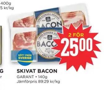 Willys Hemma Garant baconskivor erbjuda