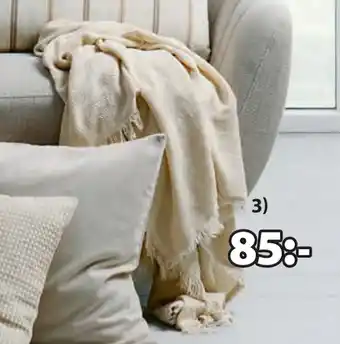 JYSK ISSOLEIE PLÄD erbjuda