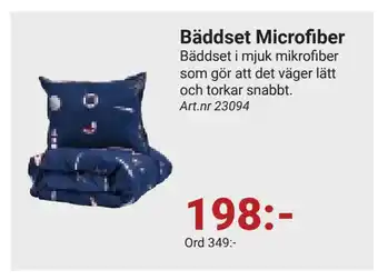 Erlandsons Brygga Bäddset Microfiber erbjuda