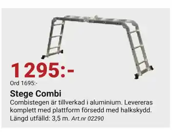 Erlandsons Brygga Stege Combi erbjuda