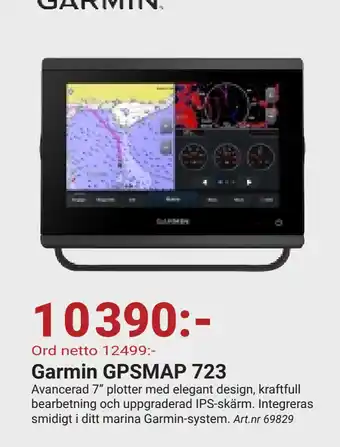 Erlandsons Brygga Garmin GPSMAP 723 erbjuda