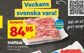 City Gross Sidfläsk erbjuda