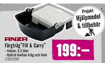 Hornbach Färgtråg”Fill & Carry” erbjuda