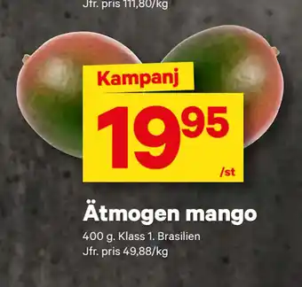 City Gross Ätmogen mango erbjuda